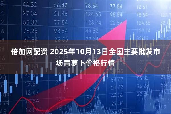 倍加网配资 2025年10月13日全国主要批发市场青萝卜价格行情